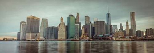 Lower Manhattan skyline, New York Poster Print by  Assaf Frank - Item # VARPDXAF20131116277C04