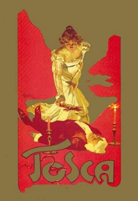 Tosca 1899 Poster Print by  Adolfo Hohenstein - Item # VARPDX341706