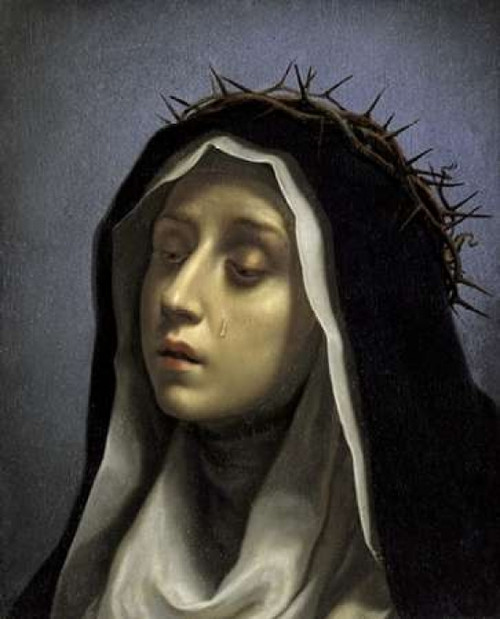 Saint Catherine of Siena Poster Print by  Carlo Dolci - Item # VARPDX277409
