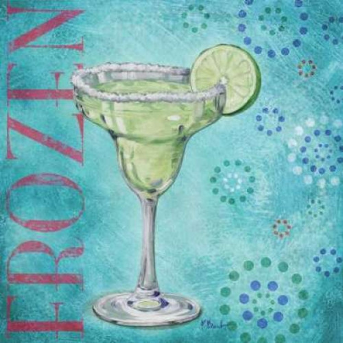 Calypso Cocktails II Poster Print by Paul Brent