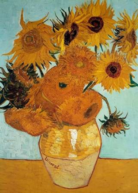 Sunflowers 1888 - 3 Poster Print by  Vincent Van Gogh