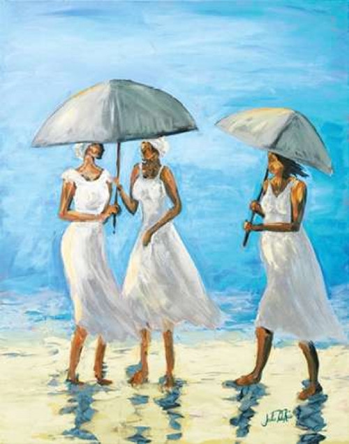Women on Beach II Poster Print by  Julie DeRice - Item # VARPDX9719
