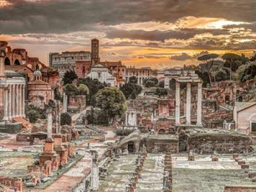 Ruins of the Roman Forum, Rome, Italy Poster Print by  Assaf Frank - Item # VARPDXAF20141111567X2C01