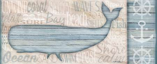 Ocean Life Whale Poster Print by Jen Killeen - Item # VARPDXRB8758JK