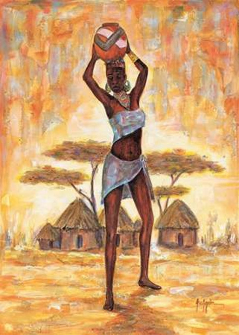 African woman II Poster Print by Aragon - Item # VARPDXMLV218