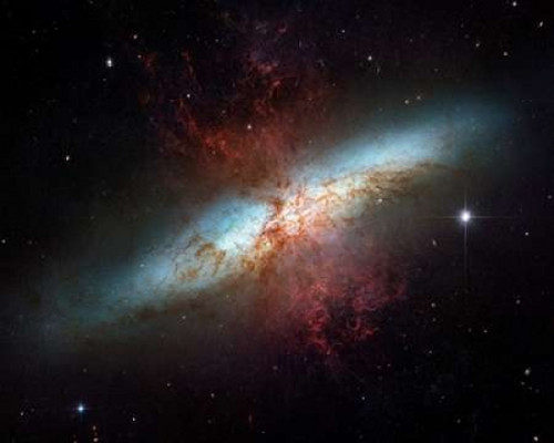 M82 - Starburst Galaxy Poster Print by NASA - Item # VARPDX450043