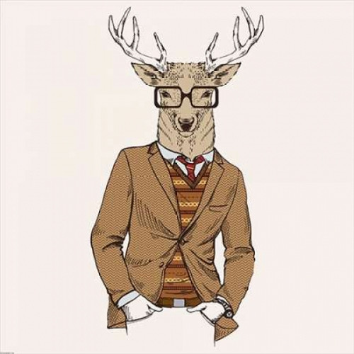 Deer-man 1 Poster Print by GraphINC - Item # VARPDXIN32135