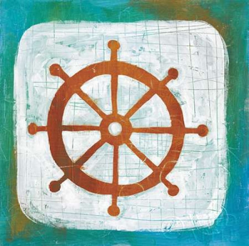 Ahoy IV Red Blue Poster Print by Melissa Averinos - Item # VARPDX27697