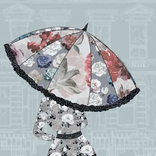 Umbrella II Poster Print by Sally Scaffardi - Item # VARPDX640016