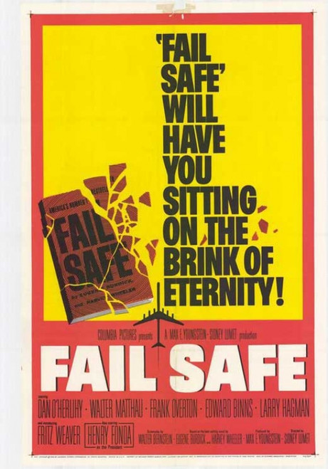 Fail-Safe Movie Poster (11 x 17) - Item # MOVGF0091