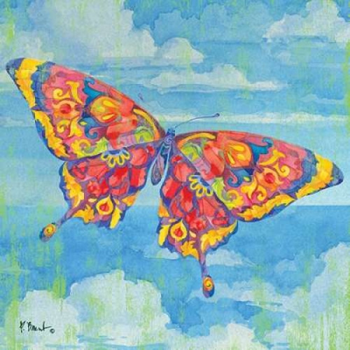 Wild Blue Butterfly Poster Print by Paul Brent - Item # VARPDXBNT1262