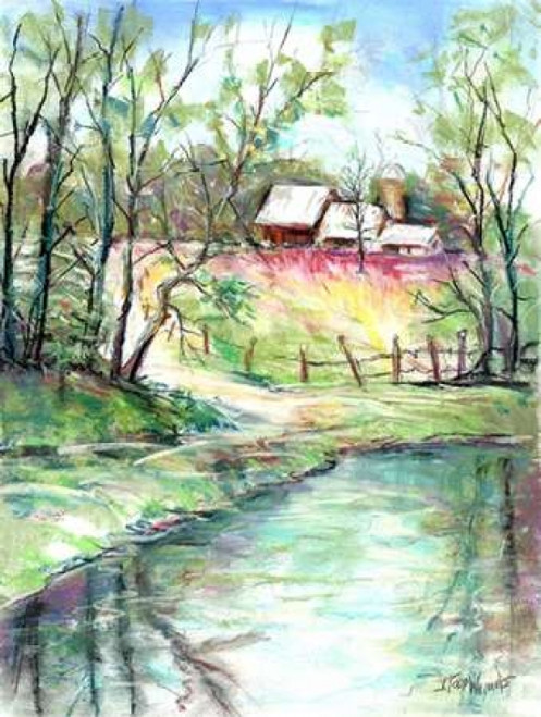 George Washington Carver Pond Poster Print by Todd Williams