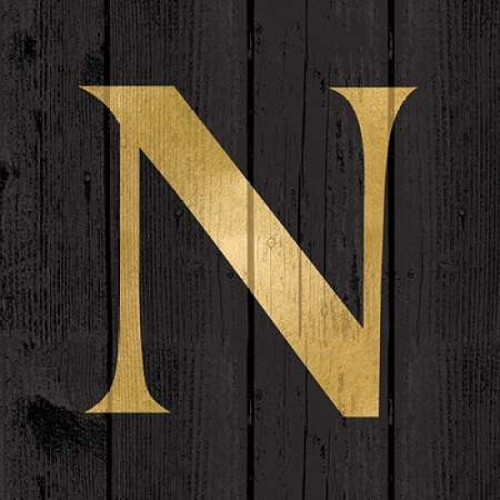 Gold Alphabet N Poster Print by N. Harbick - Item # VARPDXHRB358