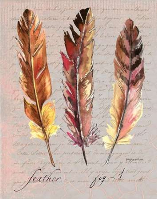 Feathers Fig 1 Poster Print by Gregory Gorham - Item # VARPDXGOR544