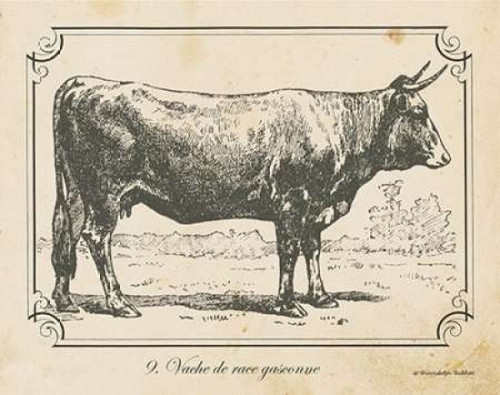 Farm Bull I Poster Print by Gwendolyn Babbitt - Item # VARPDXBAB083