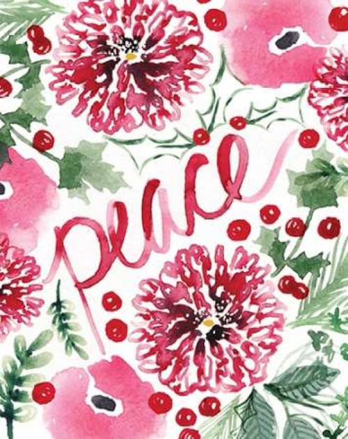 Christmas Floral I Poster Print by Sara Berrenson - Item # VARPDXBER189