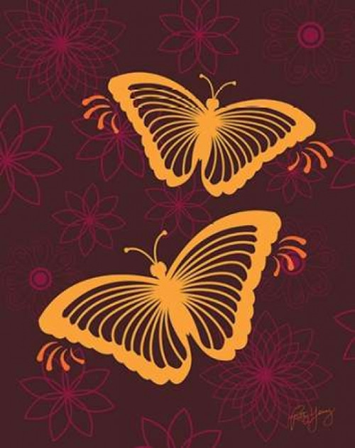 Modern Butterflies Poster Print by Patty Young - Item # VARPDXYNG113