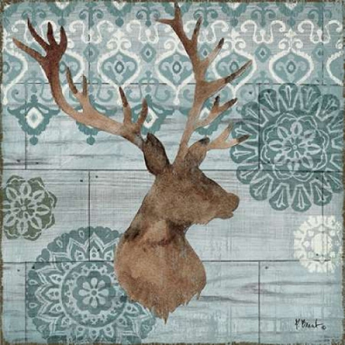 Woodland Ikat I Poster Print by Paul Brent - Item # VARPDXBNT896
