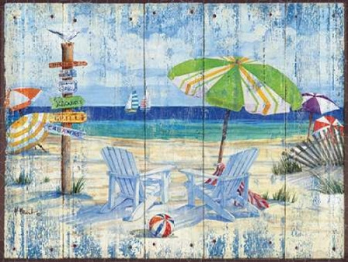Beach Signs I Poster Print by Paul Brent - Item # VARPDXBNT784
