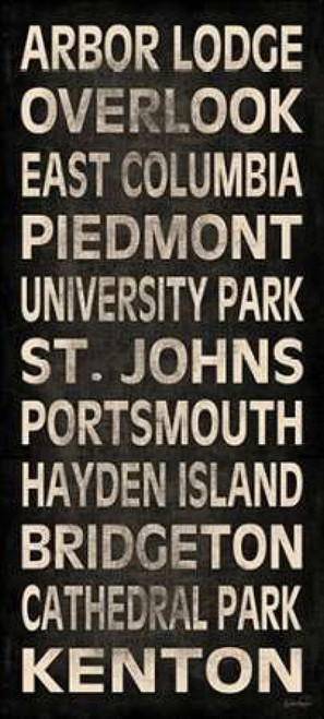 North Portland Poster Print by N. Harbick - Item # VARPDXHRB388