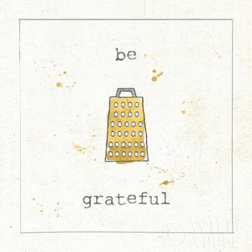 Cuisine Cuties Be Grateful Poster Print by Pela Studio - Item # VARPDX28477