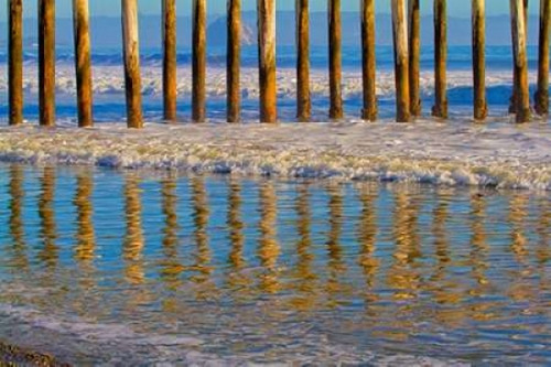 Pier Reflections I Poster Print by Lee Peterson - Item # VARPDXPSPSN302