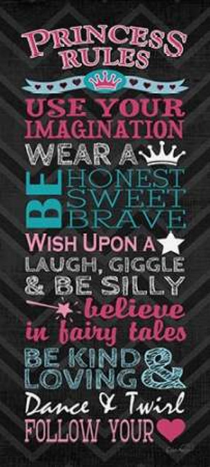 Princess Rules Panel Poster Print by N. Harbick - Item # VARPDXHRB311