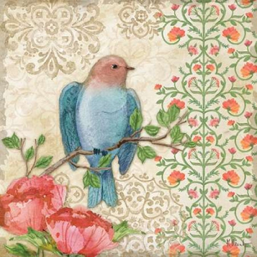 Blossoming Birds Sq I Poster Print by Paul Brent - Item # VARPDXBNT1006