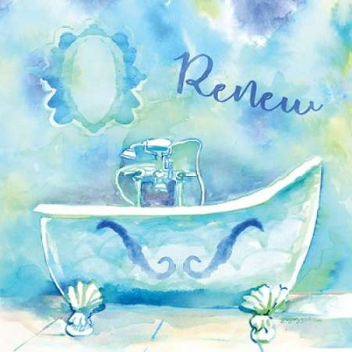 Watercolor Bath II Poster Print by Gregory Gorham - Item # VARPDXGOR592