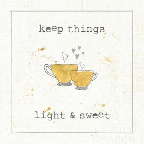 Cuisine Cuties Coffee Hearts Poster Print by Pela Studio - Item # VARPDX28478
