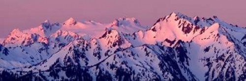 Alpenglow on Mt. Olympus Poster Print by Douglas Taylor - Item # VARPDXPSTLR574
