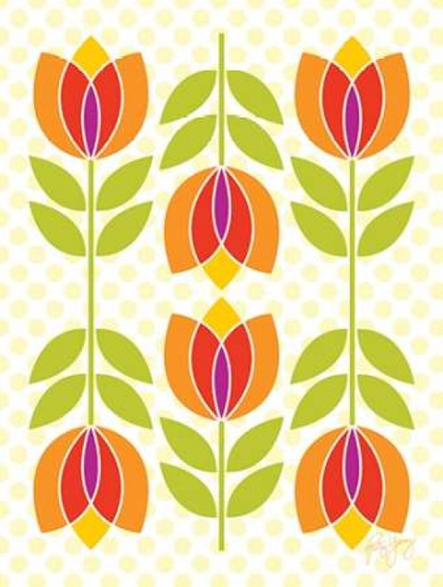 Mod Tulips I Poster Print by Patty Young - Item # VARPDXYNG108