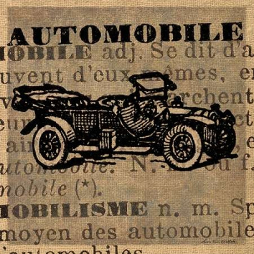 Automobile Poster Print by Lisa Ven Vertloh - Item # VARPDXVEN102