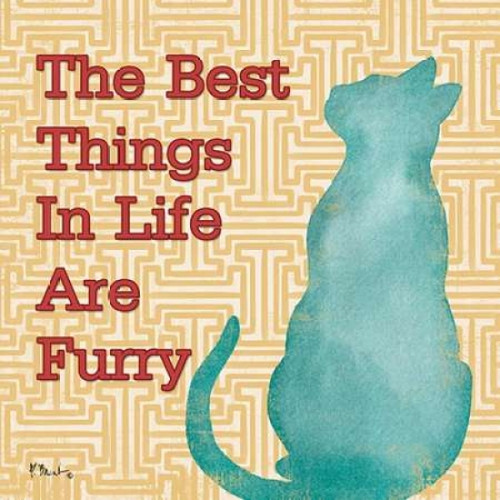 Patterned Pets Cat IV Poster Print by Paul Brent - Item # VARPDXBNT1023