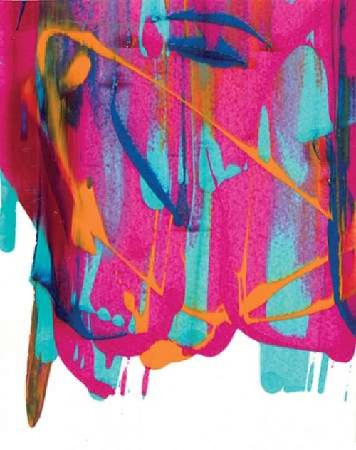 Pink Splatters Poster Print by Nikki Dilbeck - Item # VARPDXDBK124