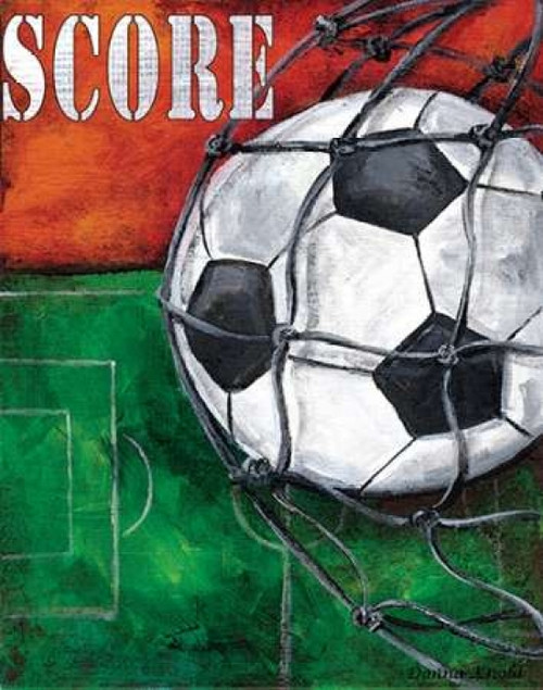 Soccer Poster Print by Donna Knold - Item # VARPDXKLD042