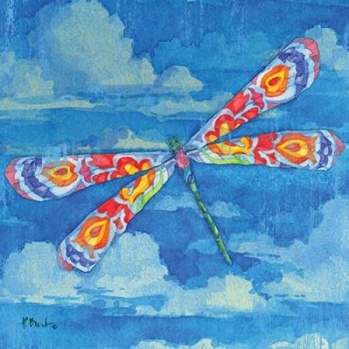 Wild Blue Dragonfly Poster Print by Paul Brent - Item # VARPDXBNT1263