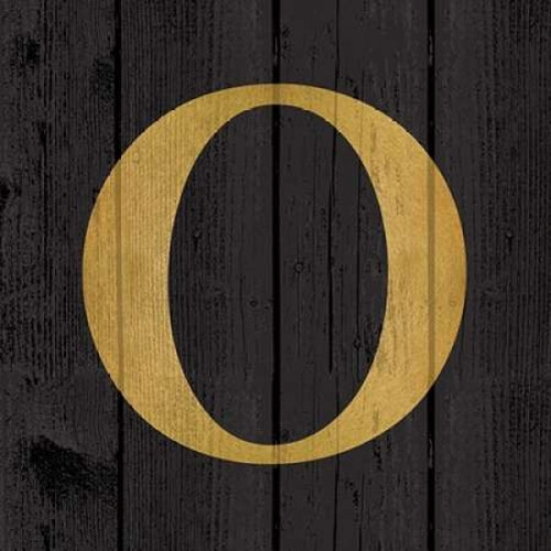 Gold Alphabet O Poster Print by N. Harbick - Item # VARPDXHRB359