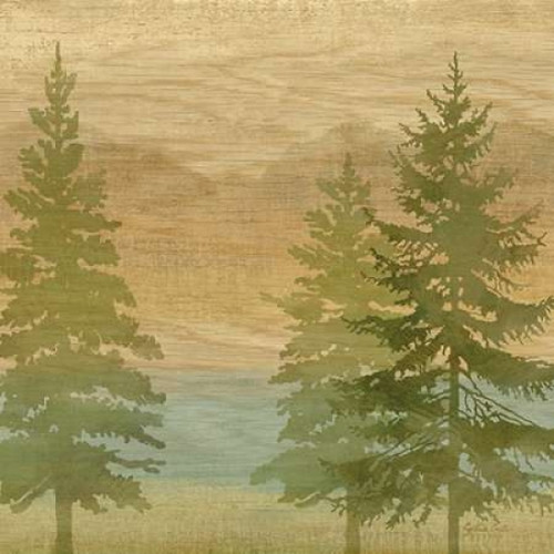 At the Lake Pine Trees II Poster Print by Cynthia Coulter - Item # VARPDXRB10460CC