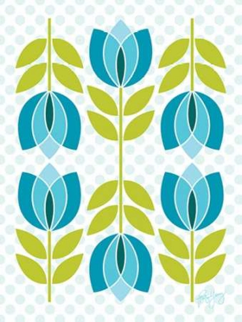 Mod Tulips IV Poster Print by Patty Young - Item # VARPDXYNG111