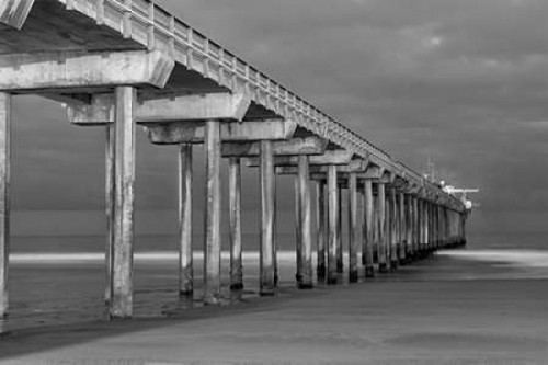 Scripps Pier BW I Poster Print by Lee Peterson - Item # VARPDXPSPSN312