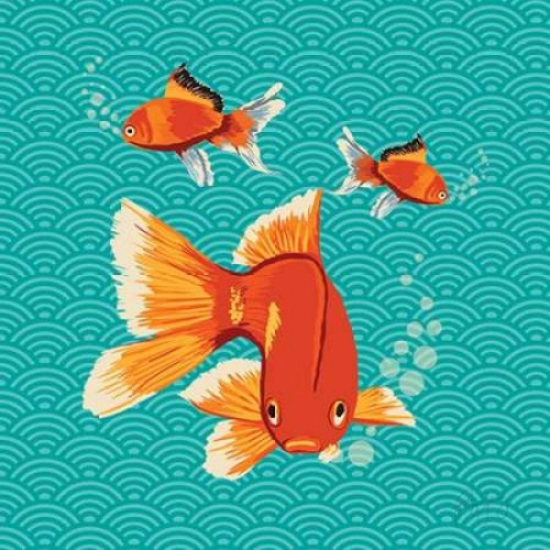Goldfish II Poster Print by Patty Young - Item # VARPDXYNG103