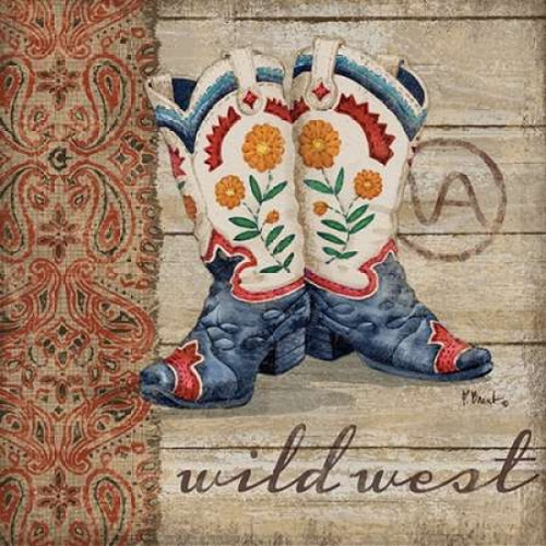 Wild West Boots IV Poster Print by Paul Brent - Item # VARPDXBNT758