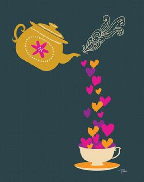 Tea Love Poster Print by Teresa Woo - Item # VARPDXWOO164