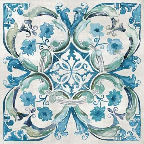 Carribean Tile I Poster Print by Nan - Item # VARPDX17579