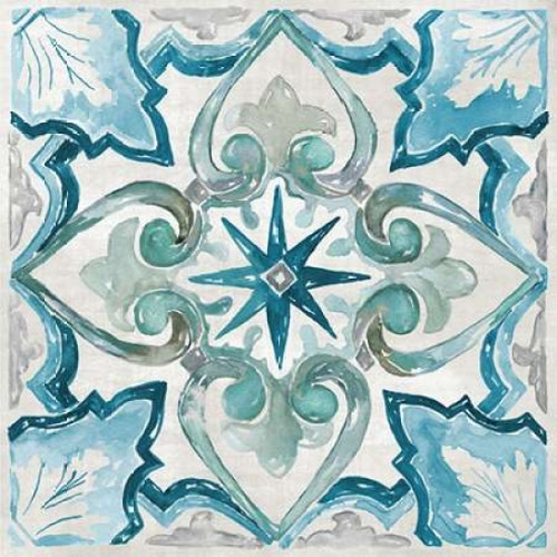 Carribean Tile II Poster Print by Nan - Item # VARPDX17580