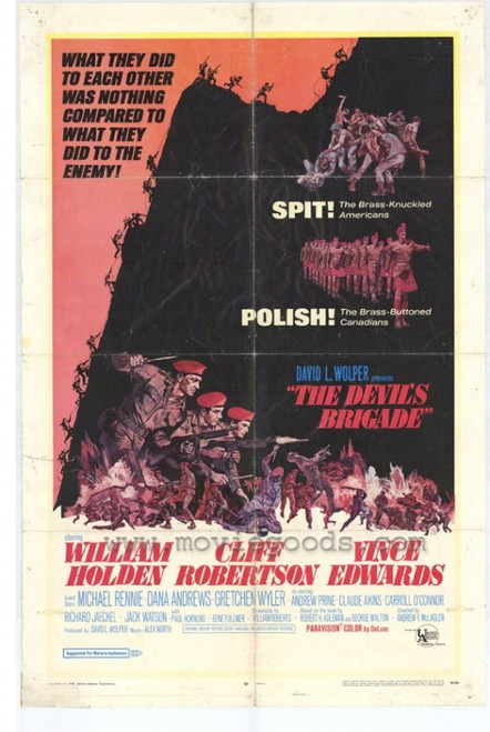 The Devil's Brigade Movie Poster Print (27 x 40) - Item # MOVAF1384