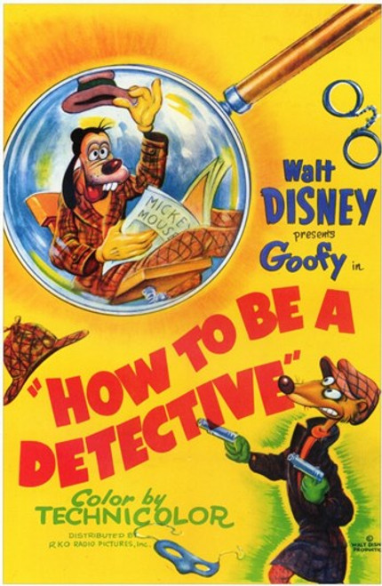 How to Be a Detective Movie Poster (11 x 17) - Item # MOV250192