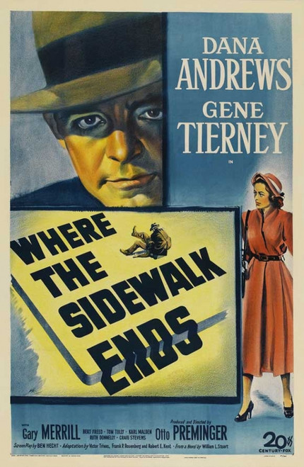 Where the Sidewalk Ends Movie Poster Print (27 x 40) - Item # MOVAJ8173