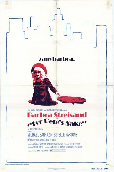 For Pete's Sake Movie Poster Print (27 x 40) - Item # MOVEH5307